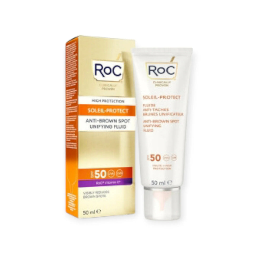 RoC Soleil-Protect Fluide Unificateur Anti-Taches Brunes SPF 50 – 50 ml