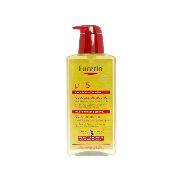 Eucerin pH5 Huile de Douche – Peaux Très Sèches &amp; Sensibles – 400 ml
