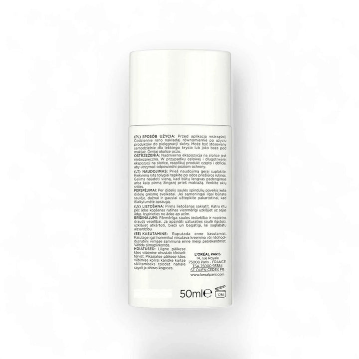 L’Oréal Bright Reveal Fluide Anti-Taches SPF 50 Soin Hydratant Teinté 50 ml