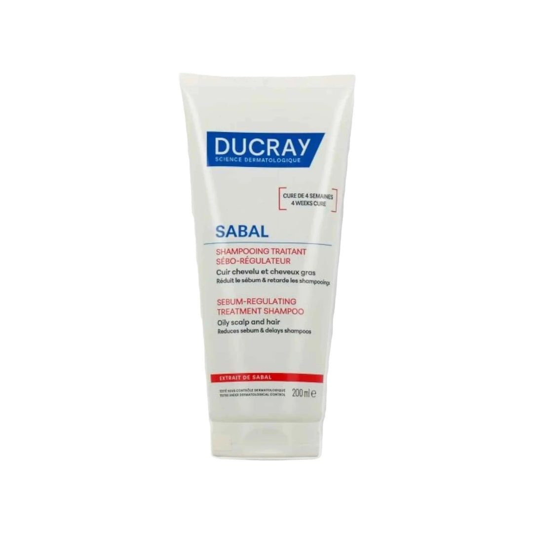 Ducray Sabal Shampooing Traitant Sébo-Régulateur – Cheveux Gras – 200 ml