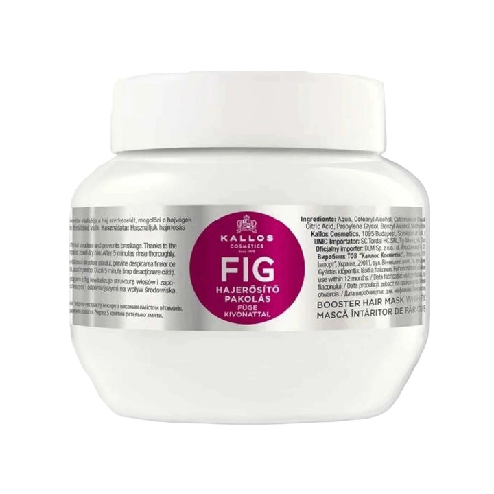 Kallos Fig Hair Mask – Masque Capillaire Nourrissant à la Figue (275 ml)