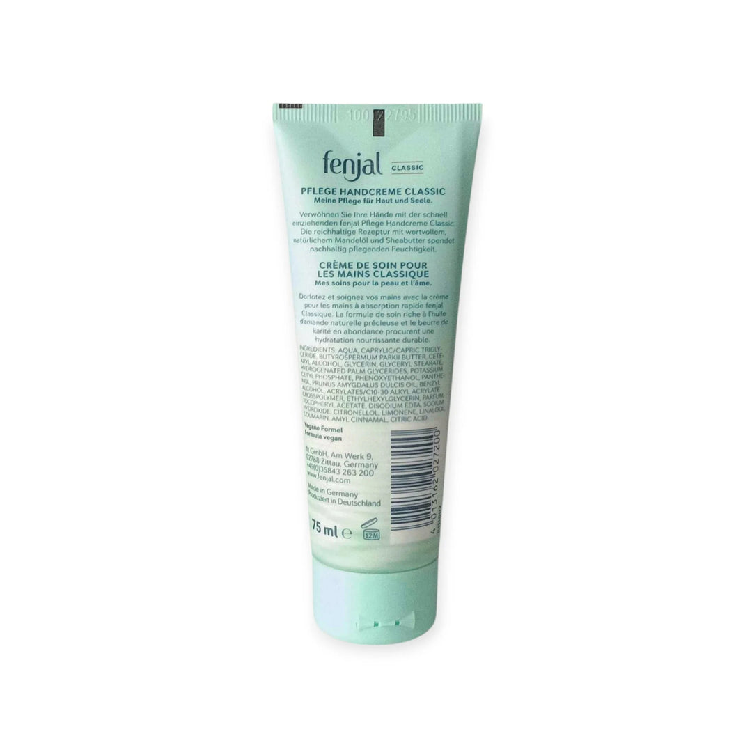 Fenjal Classic – Crème de Soin des Mains Huile Naturelle 75 ml