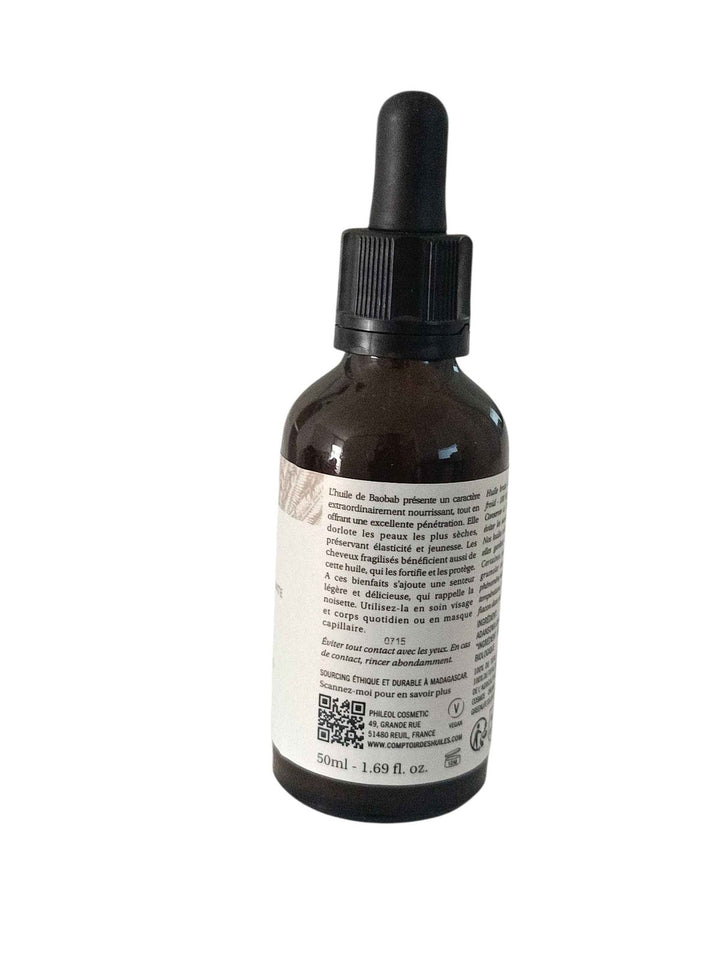 Huile de Baobab Bio – Ultra-Nourrissante &amp; Régénérante  Visage, Corps &amp;