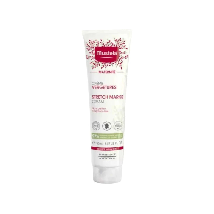Mustela Maternité Crème Vergetures 3 en 1 – Anti-Vergetures Naturelle – 150 ml
