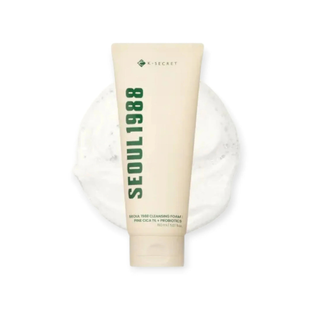 Seoul 1988 : Mousse Nettoyante Équilibrante au Pine Cica 1% &amp; Probiotiques