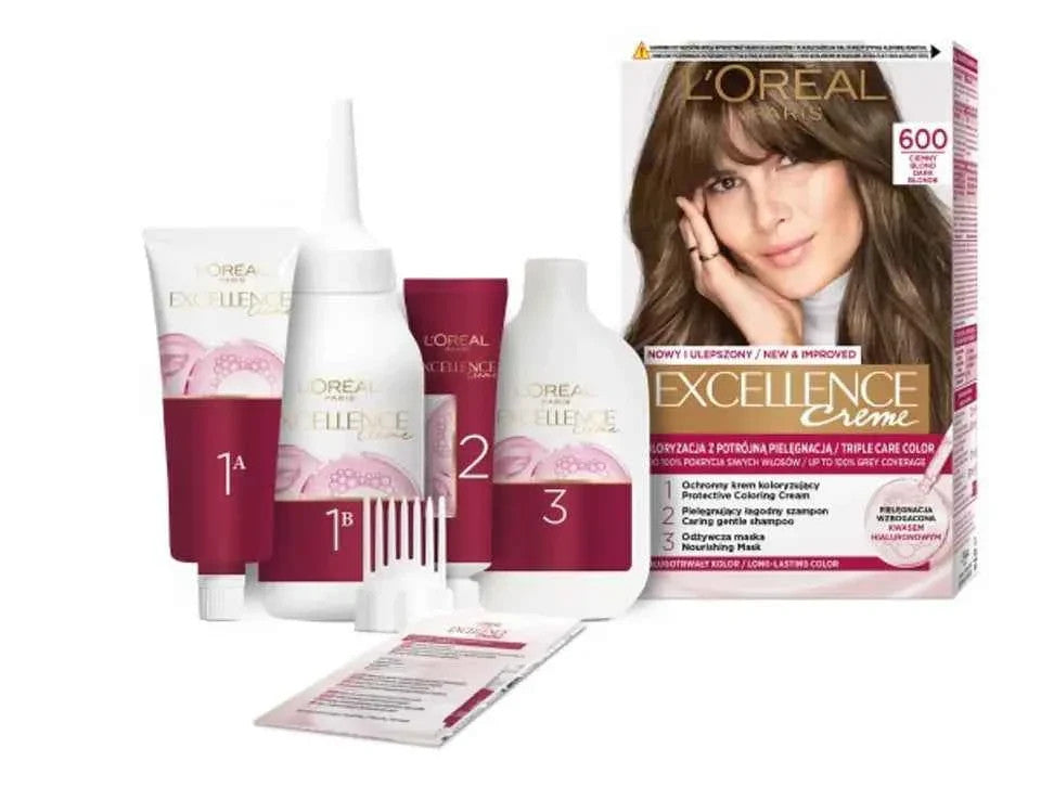 L’Oréal Paris Excellence Crème 600 Blond Foncé Hyaluronique
