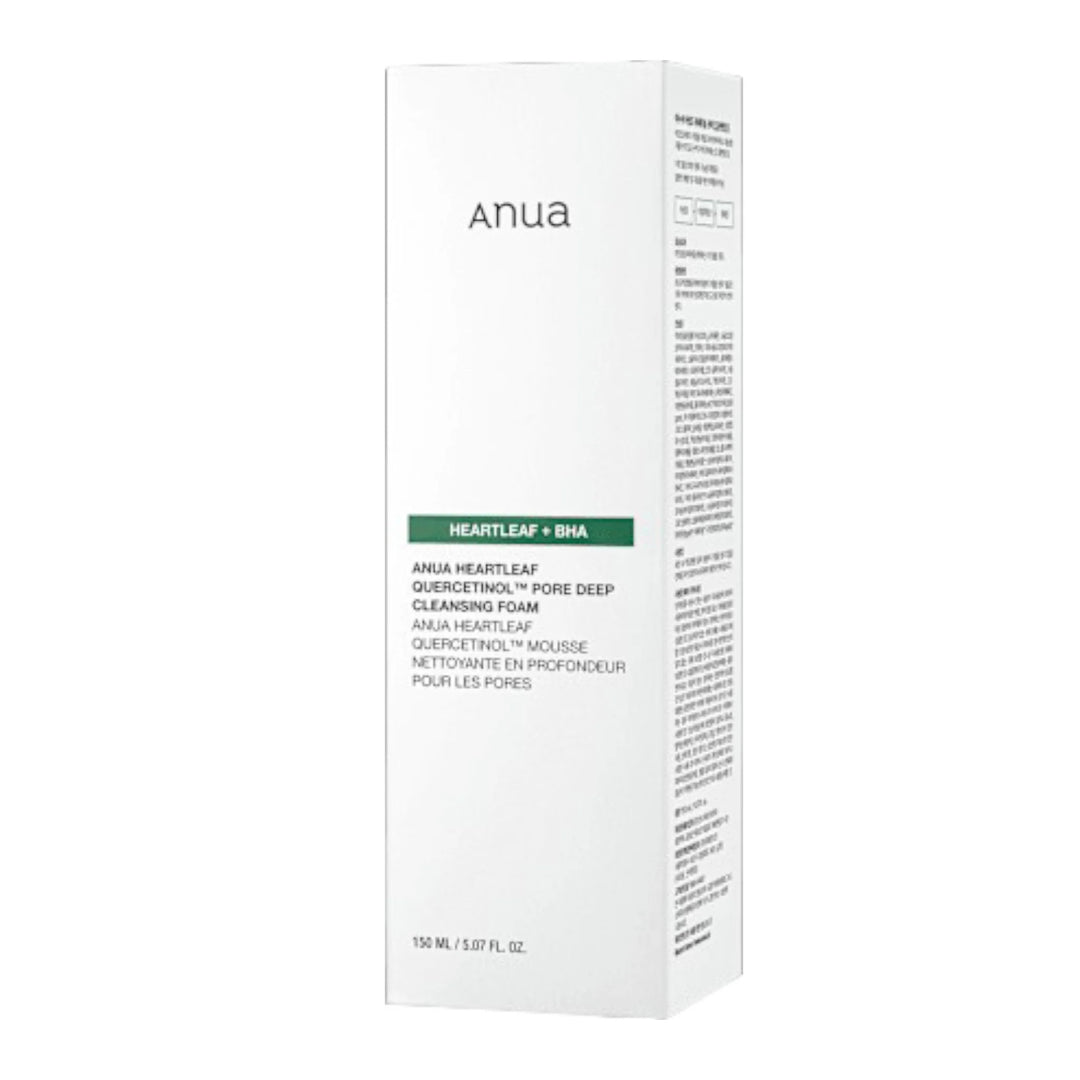 Anua Heartleaf BHA Cleansing Foam – Mousse Nettoyante Profonde Anti-Pores 150ml