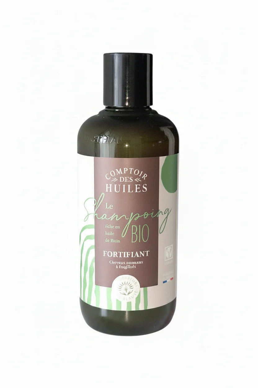 Shampooing à l’Huile de Ricin Bio – Soin Doux et Vitalité des Cheveux