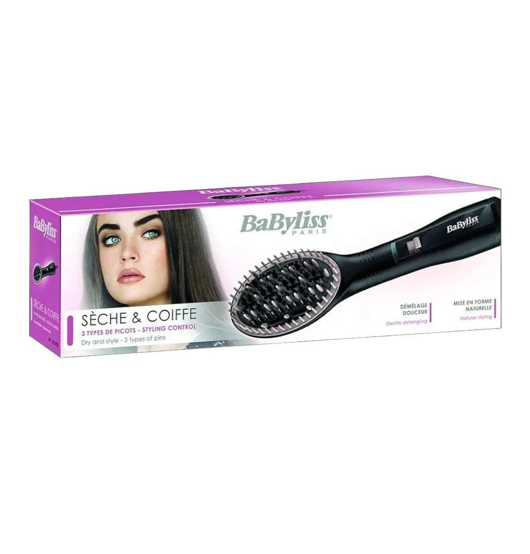 Brosse lissante &amp; sèche-cheveux BaByliss AS140E