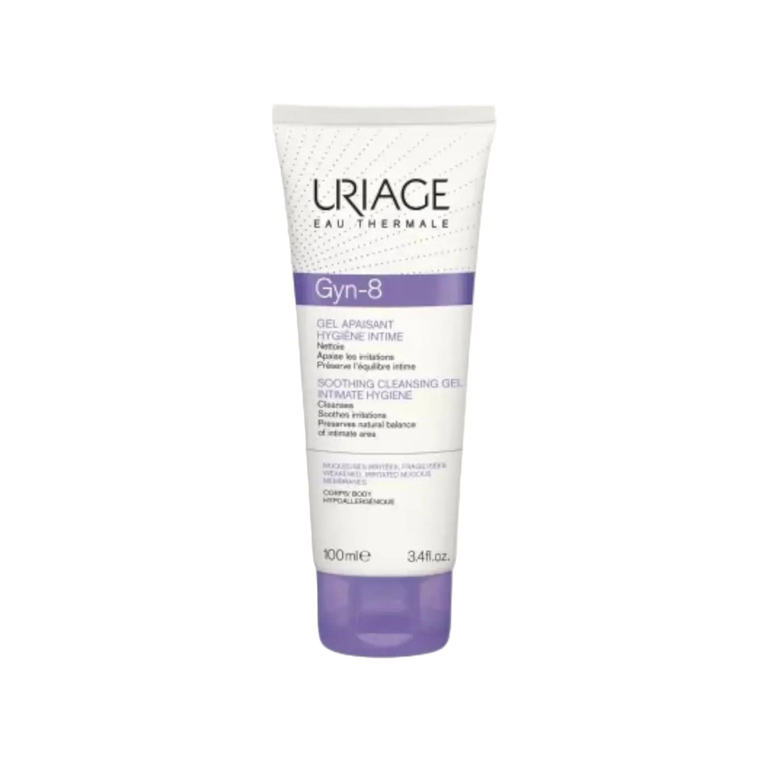 Gyn-8 d’Uriage – Gel Nettoyant Apaisant pour l’Hygiène Intime