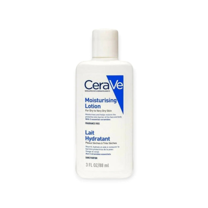 🩵 CeraVe Lait Hydratant – Peaux Sèches à Très Sèches (88 ml)