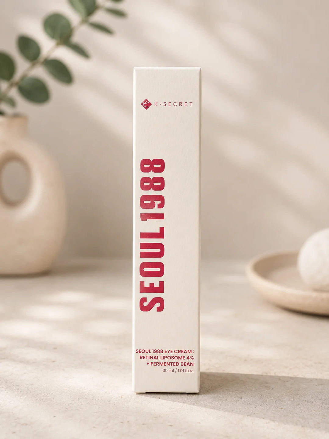 K-SECRET Seoul 1988 : Crème Yeux au Rétinal Liposome 2% &amp; Haricot Noir
