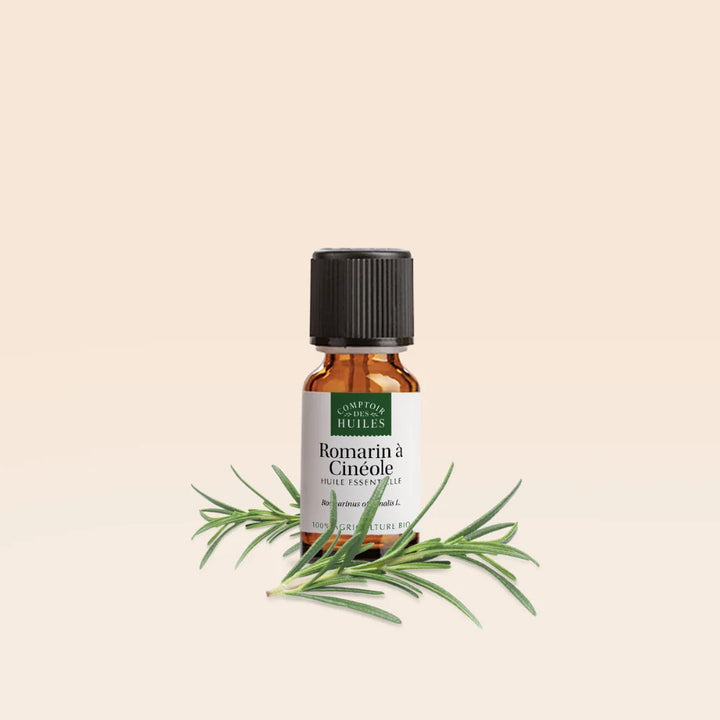 Huile Essentielle de Romarin à Cinéole Bio – Purifiante, Tonifiante et