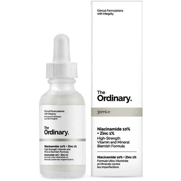 The Ordinary – Niacinamide 10% + Zinc 1% – Sérum 30 ml