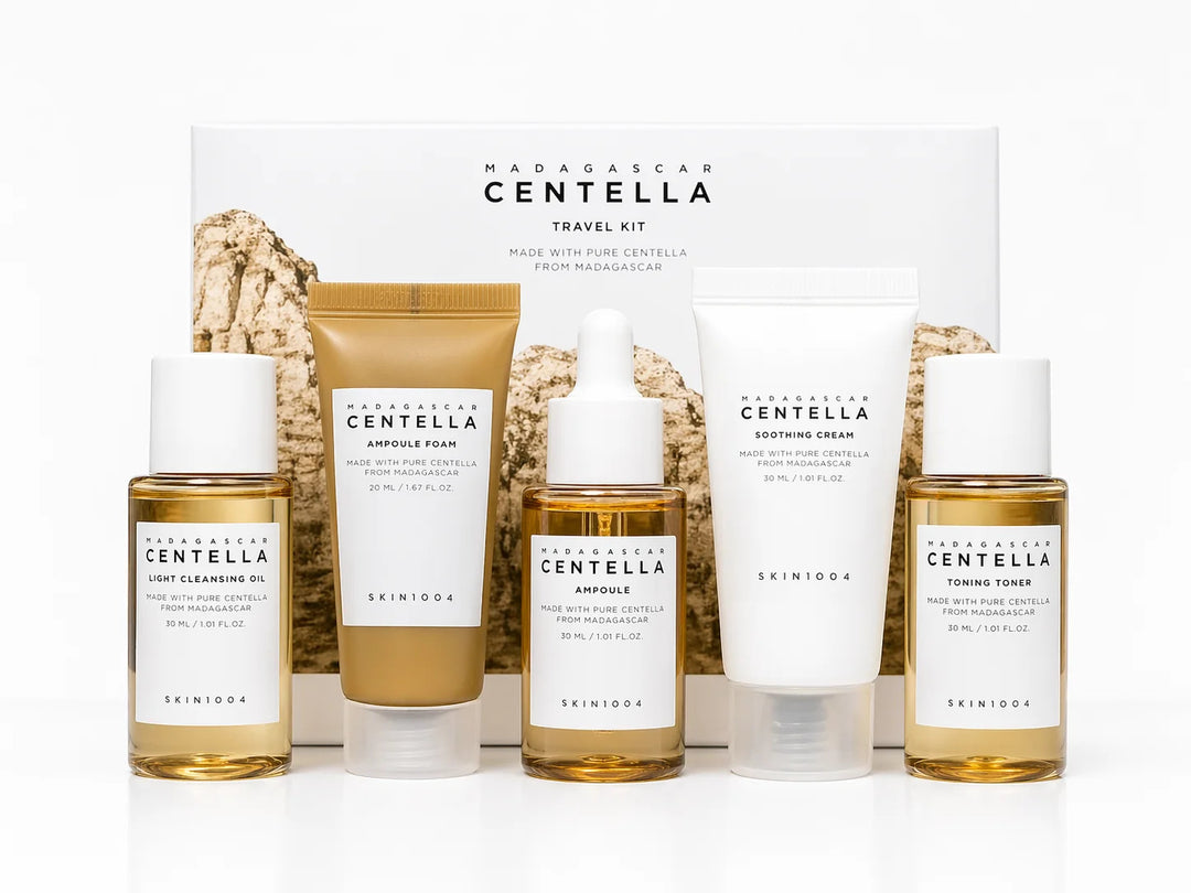SKIN1004 Madagascar Centella Kit – Routine Soin Visage Complète Apaisante et