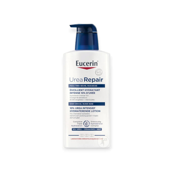 Eucerin UreaRepair PLUS Lotion Hydratante Intensive 10% Urée – Peaux Très