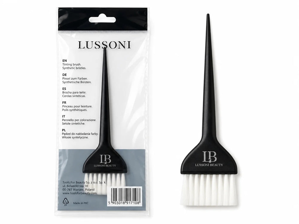 Pinceau de Coloration LUSSONI – Brosse Teinture à Poils Synthétiques