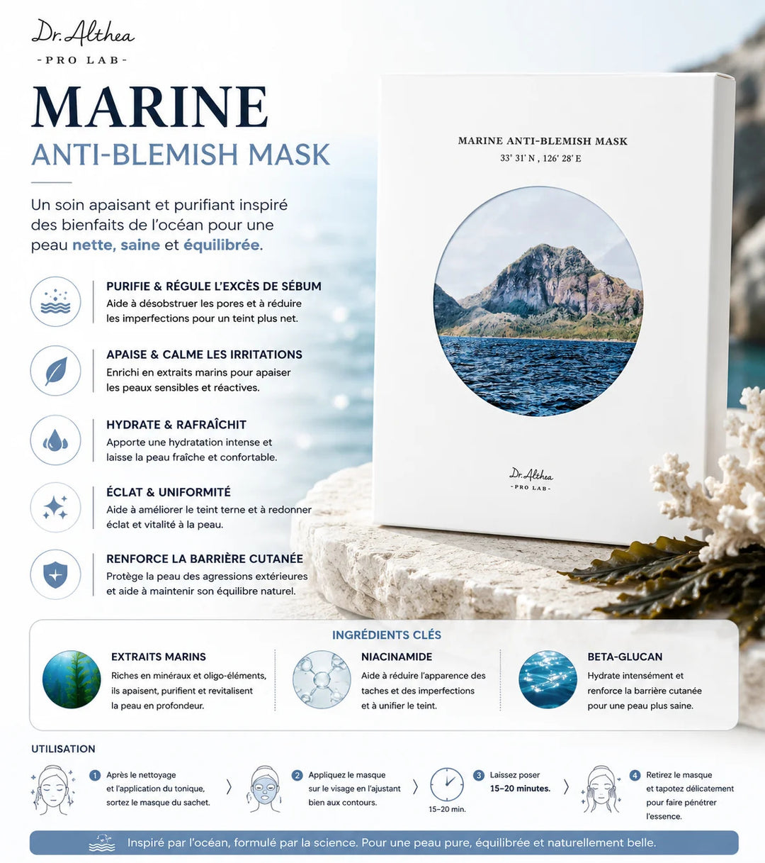 Dr. Althea (Pro Lab) - Marine Anti-Blemish Mask
