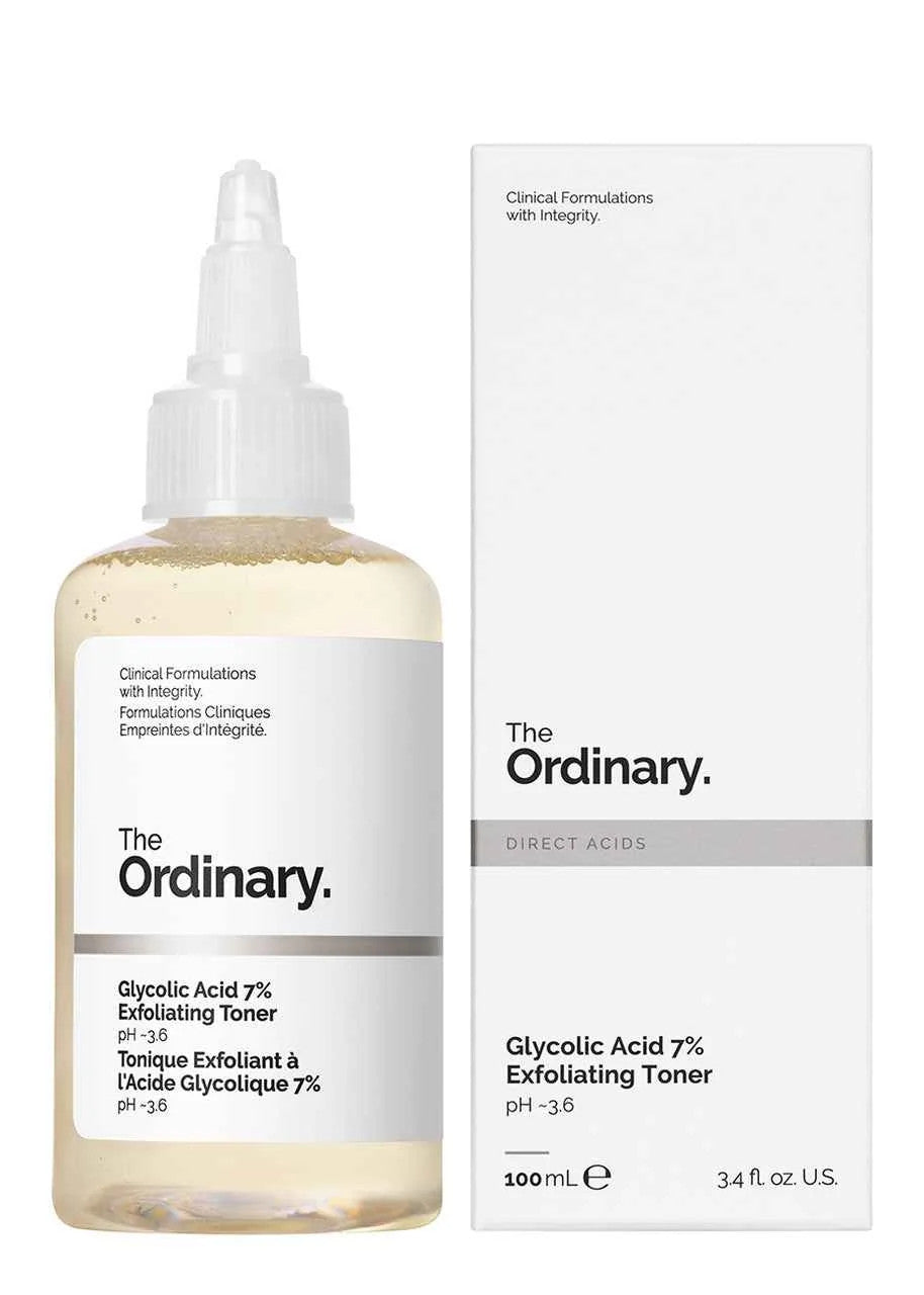 The Ordinary – Glycolic Acid 7% Exfoliating Toner – 100 ml