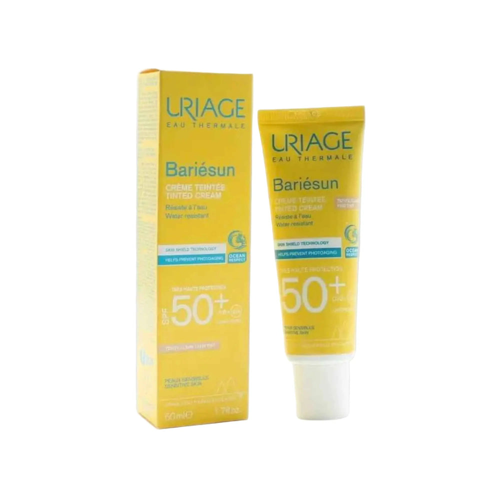 Uriage Bariésun Crème Teintée SPF 50 – Crème Solaire Teintée Haute Protection