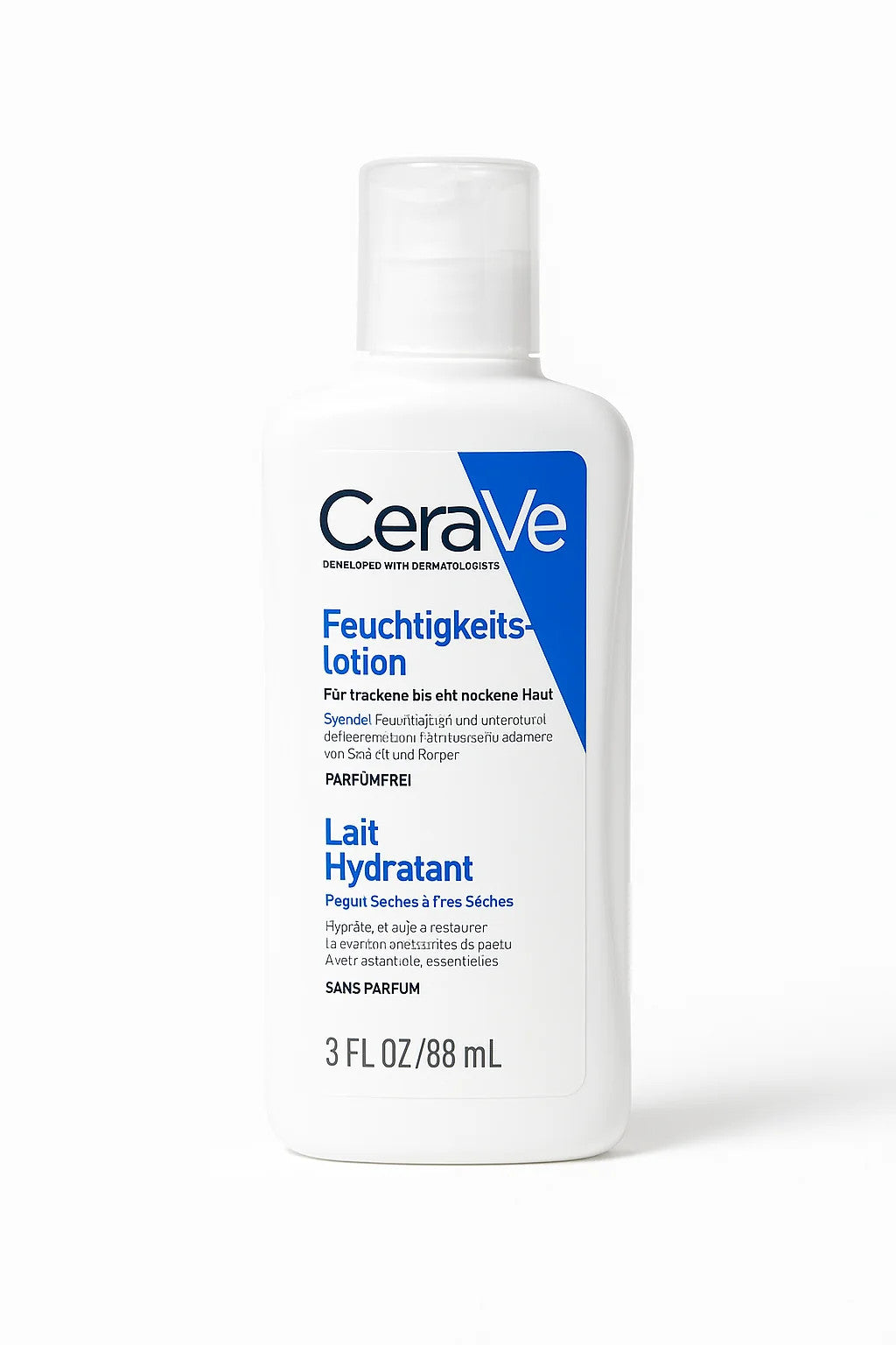 🩵 CeraVe Lait Hydratant – Peaux Sèches à Très Sèches (88 ml)