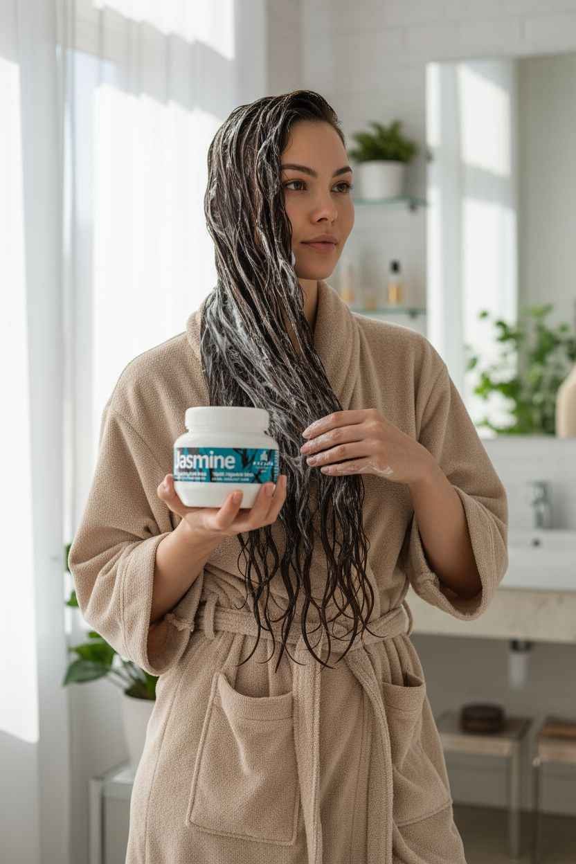 Kallos Jasmine Hair Mask – Masque Capillaire au Jasmin (275 ml)
