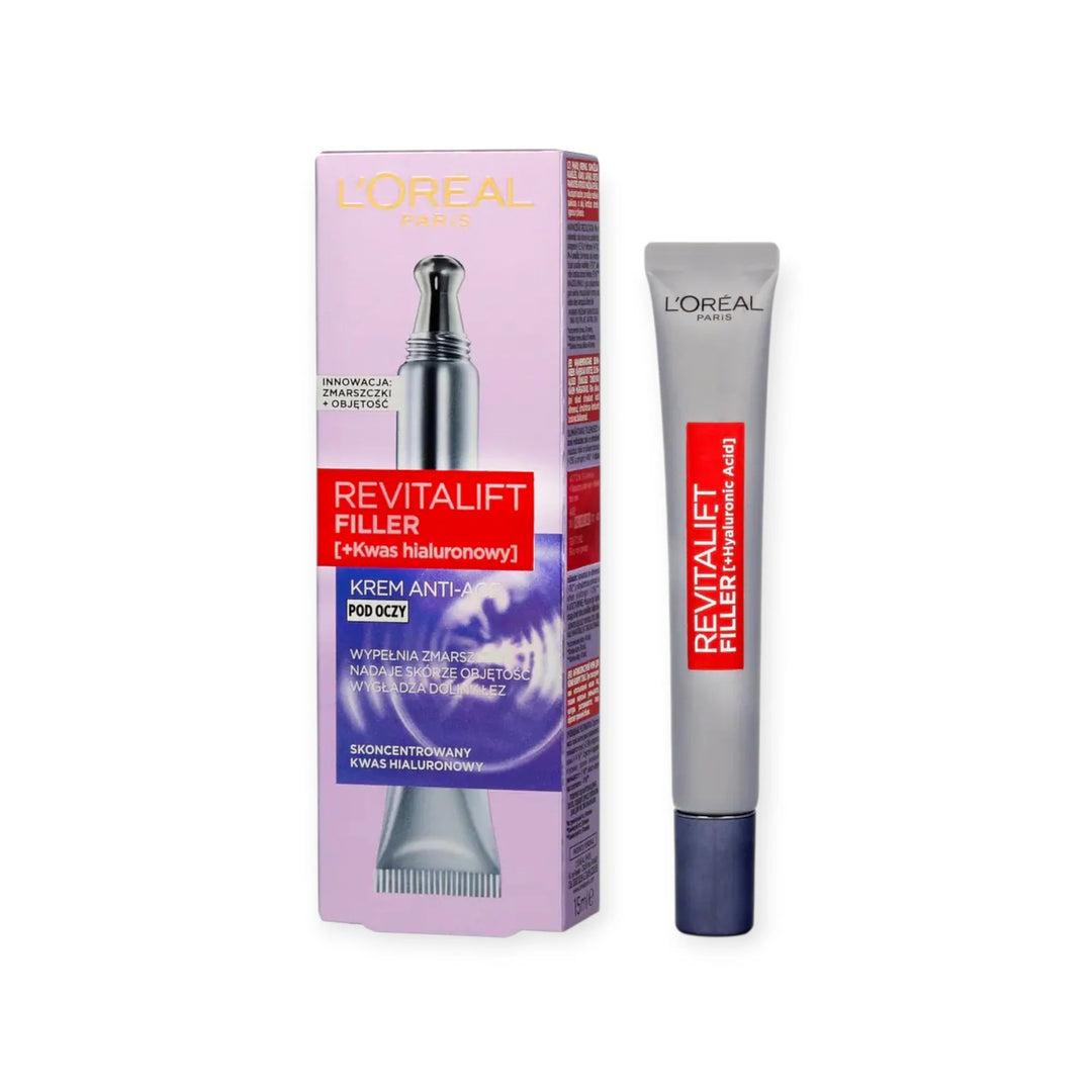 L’Oréal Paris Revitalift Filler [HA] – Crème Yeux Anti-Rides à l’Acide