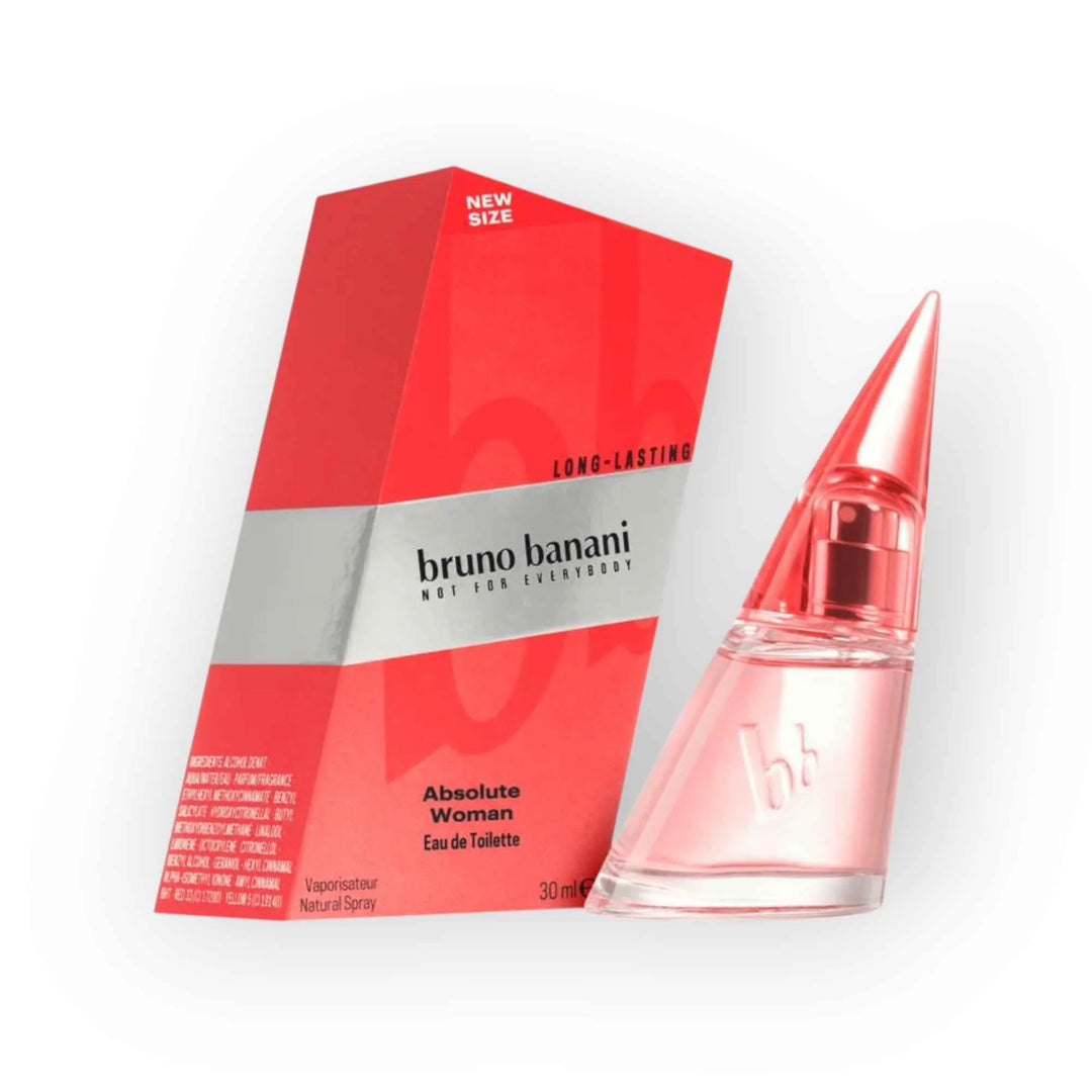 💋 Bruno Banani Absolute Woman – Eau de Toilette (30 ml)