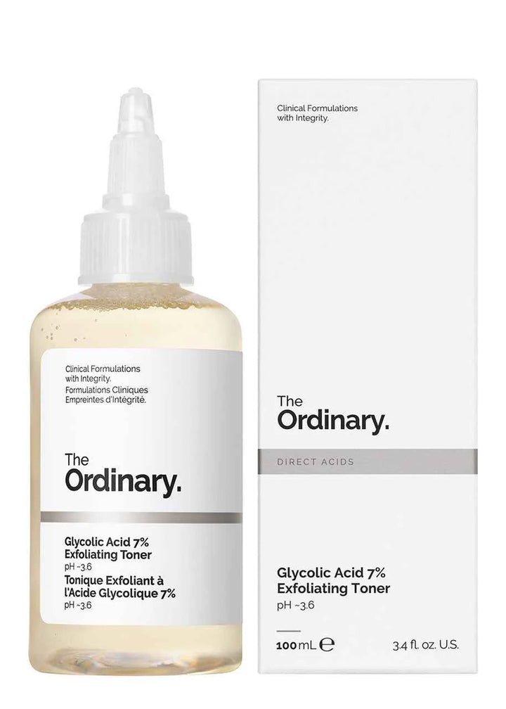 The Ordinary – Glycolic Acid 7% Exfoliating Toner – 100 ml