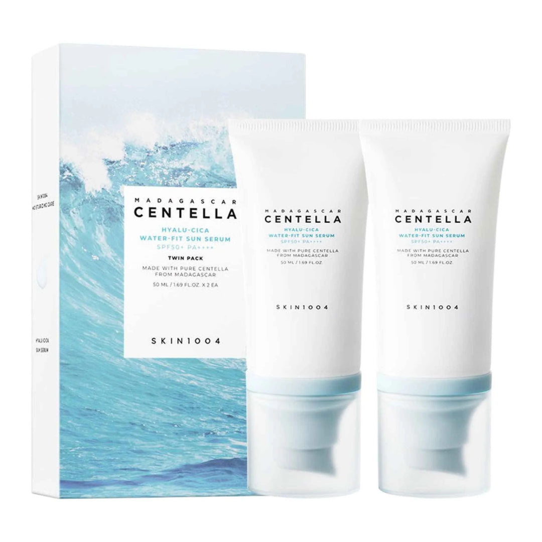 SKIN1004 - Centella Hyalu-Cica Water-Fit Sun Serum SPF50 PA (Twin Pack)