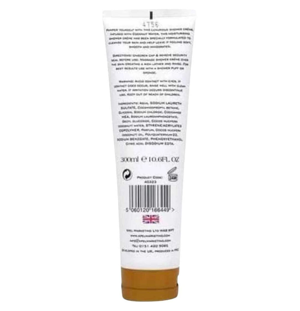 Crème de douche hydratante à l’eau de coco – 300 ml