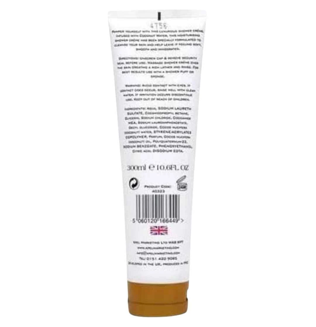 Crème de douche hydratante à l’eau de coco – 300 ml