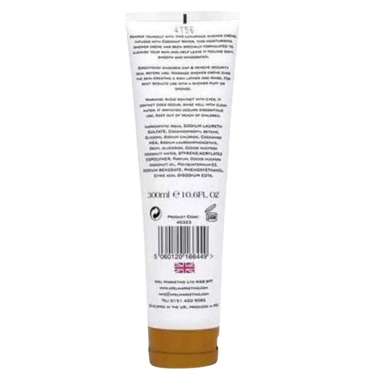 Crème de douche hydratante à l’eau de coco – 300 ml