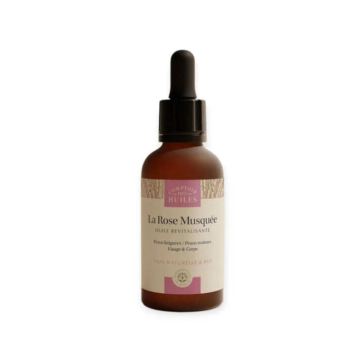 Huile de Rose Musquée Bio – Revitalisante &amp; Anti-Âge | Visage &amp; Corps