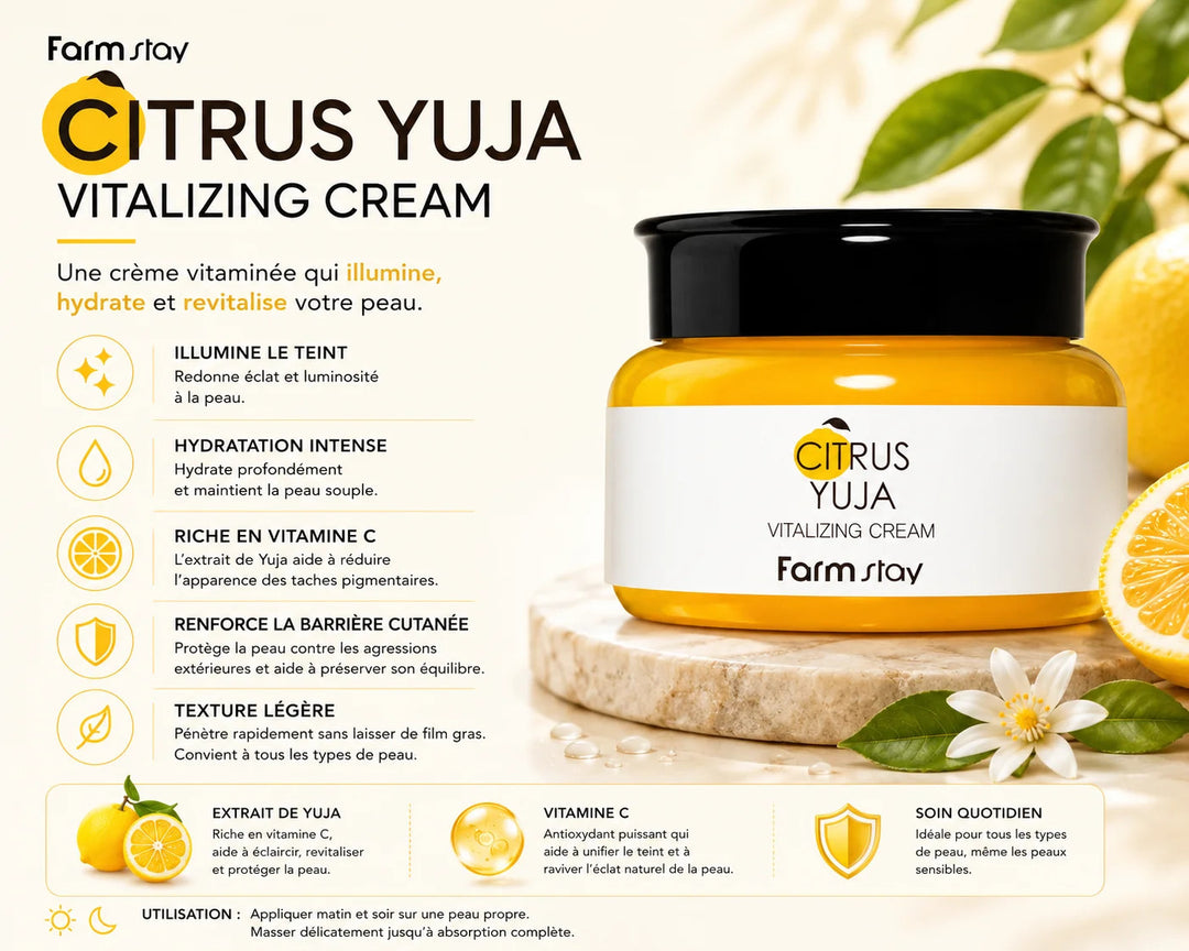 Farm Stay - Citrus Yuja Vitalizing Cream (100 g)