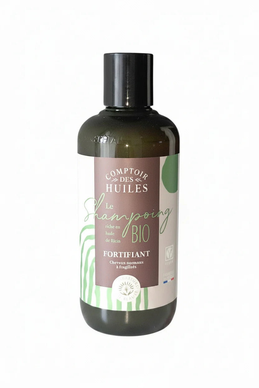 Shampooing à l’Huile de Ricin Bio – Soin Doux et Vitalité des Cheveux
