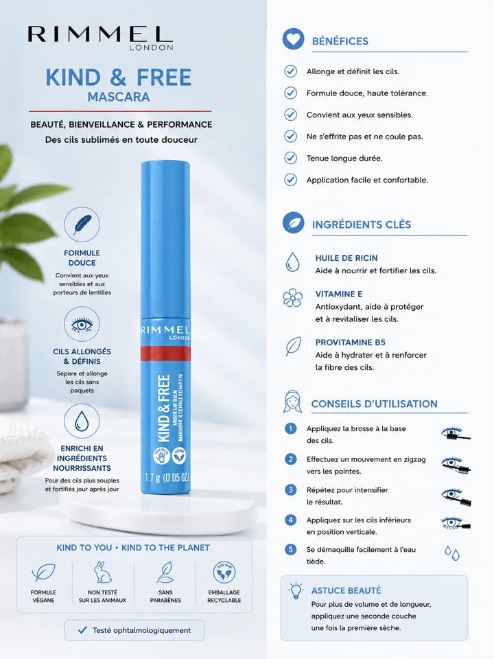 Rimmel London – Kind &amp; Free Moisturizing Lipstick