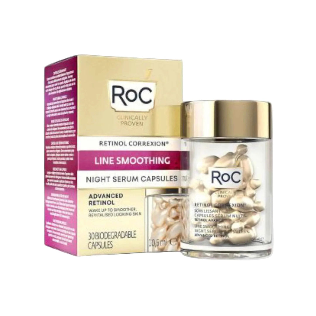 RoC Retinol Correxion Line Smoothing – Capsules Sérum Nuit Anti-Rides au