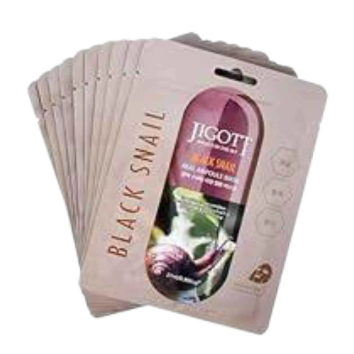 Jigott - Black Snail Real Ampoule Mask (27 ml)
