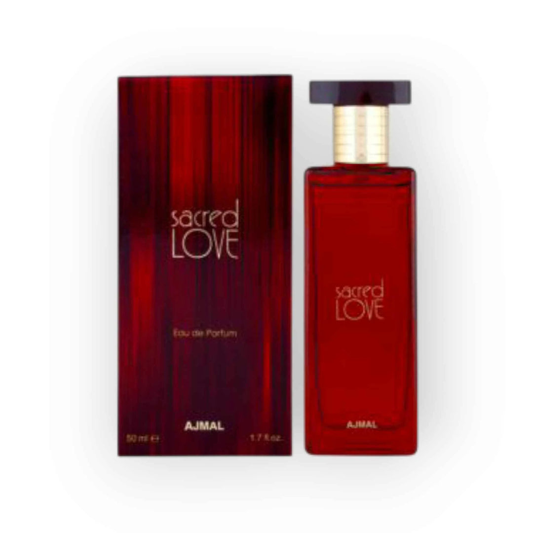 💞 Ajmal Sacred Love Eau de Parfum for Women – Parfum Floral &amp; Oriental (50 ml)