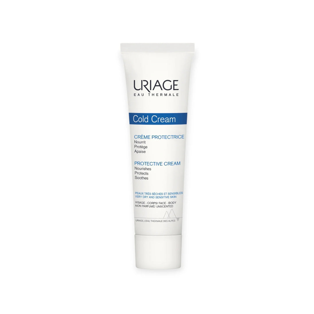Uriage Cold Cream Crème Protectrice – Peaux Très Sèches et Sensibles – 100 ml