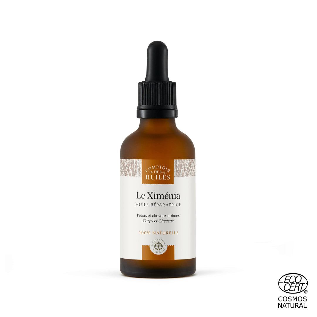 Huile de Ximenia Naturelle – Réparatrice & Nourrissante | Cheveux Secs & Peaux Abîmées | 100/100 sur Yuka 🥕