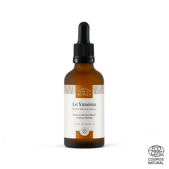 Huile de Ximenia Naturelle – Réparatrice & Nourrissante | Cheveux Secs & Peaux Abîmées | 100/100 sur Yuka 🥕