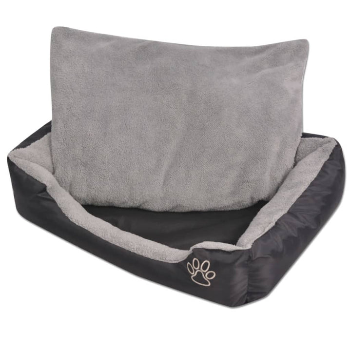 Lit Pour Chiens Avec Coussin Rembourré Taille