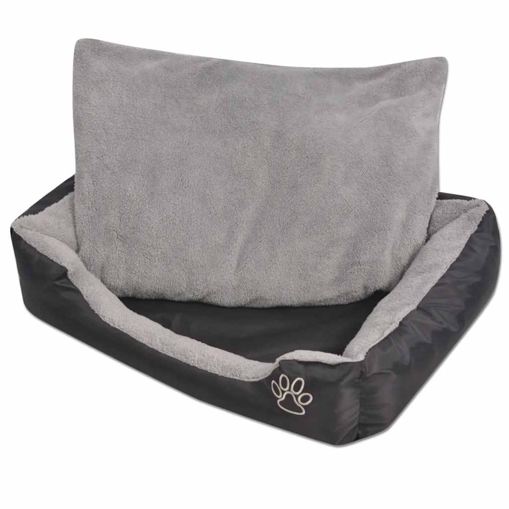 Lit Pour Chiens Avec Coussin Rembourré Taille