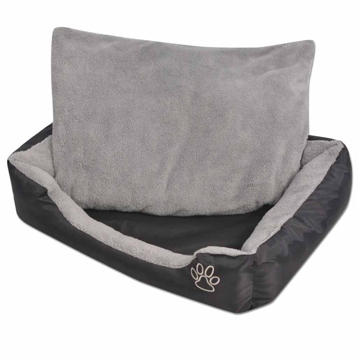 Lit Pour Chiens Avec Coussin Rembourré Taille