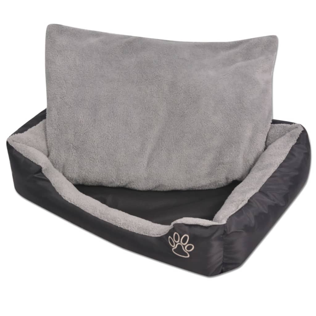 Lit Pour Chiens Avec Coussin Rembourré Taille