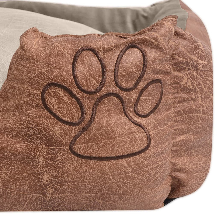 Vidax It Pour Chiens Avec Coussin Cuir Artificie Pu Taie