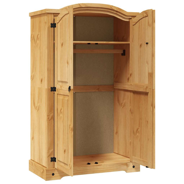 Garde-Robe Avec 2 Portes Gamme Corona Pin Mexicain