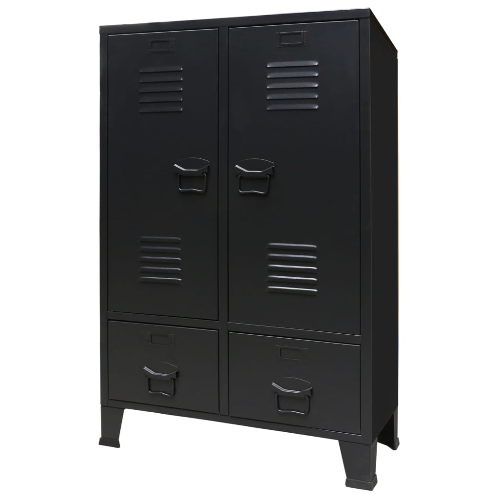 Garde-Robe Industrielle 67X35X107 Cm Acier